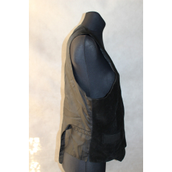 KAMIZELKA MOTOR SKÓRA MATERIAŁ rozm. S